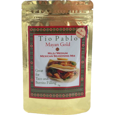 Tio Pablo Mayan Gold Mild/Medium Mexican Seasoning Mix 70g