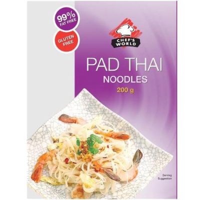 Chef's World Pad Thai Wet Noodles 200g