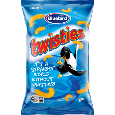 Bluebird Cheese Twisties 120g