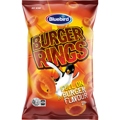 Bluebird Burger Rings 120g