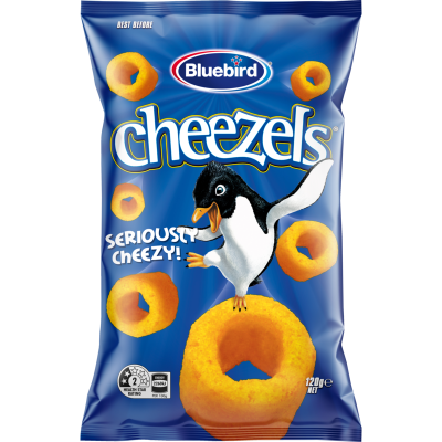 Bluebird Cheezels 120g