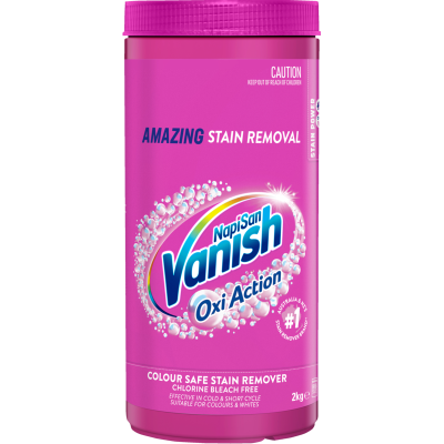 Vanish Napisan Oxi Action Colour Safe Stain Remover Powder 2kg