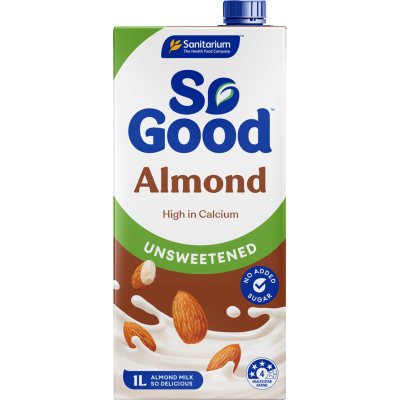 Sanitarium So Good Unsweetened Almond Milk UHT 1l