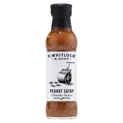 F.Whitlock & Sons Peanut Satay Chunky Sauce 250ml