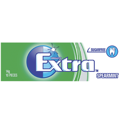 Wrigley's Extra Spearmint Sugarfree Gum 14g