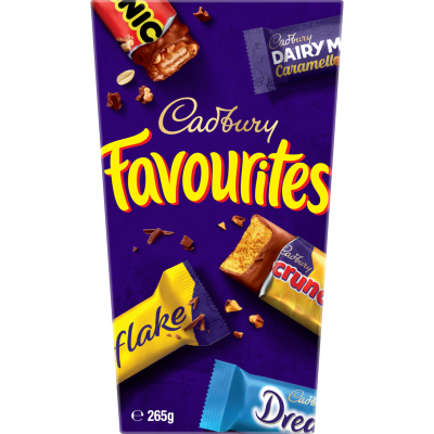 Cadbury Favourites Chocolate Bars 265g