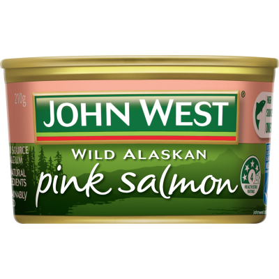 John West Wild Alaskan Pink Salmon 210g