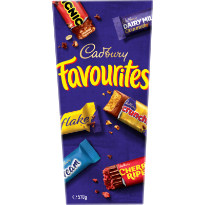 Cadbury Favourites Chocolate Bars 520g