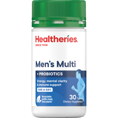 Healtheries Men's Multi One A Day Tablets 30pk