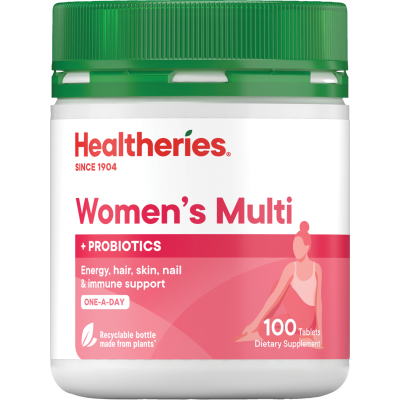 Healtheries Women's Multi One A Day Tablets 100pk