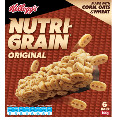 Kellogg's Nutri-Grain Original Bars 6 x 24g