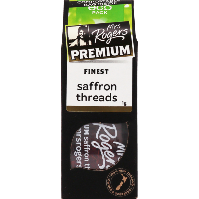Mrs Rogers Premium Eco Saffron Threads 1g