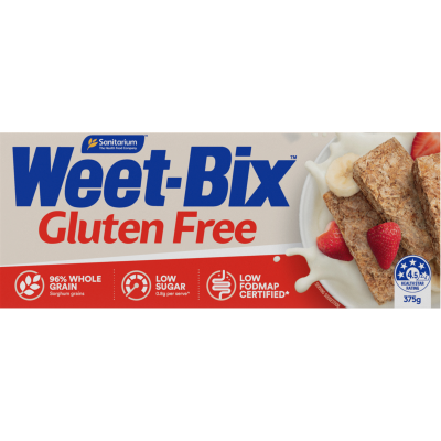 Sanitarium Weet-Bix Gluten Free Breakfast Cereal 375g