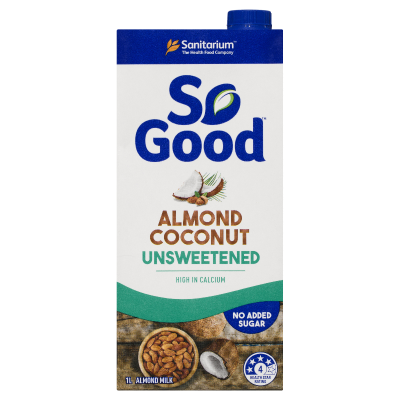 Sanitarium So Good Unsweetened Almond Coconut Milk 1l