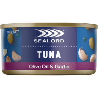 Sealord Olive Oil & Garlic Tuna 185g