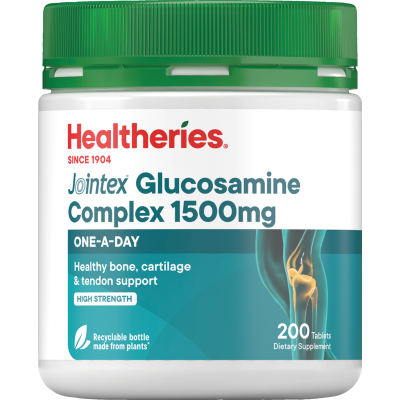 Healtheries Jointex Glucosamine Complex 1500mg One A Day Tablets 200pk