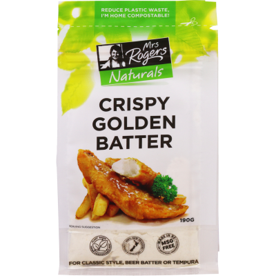 Mrs Rogers Naturals Crispy Golden Batter 190g