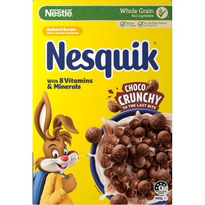 Nestle Nesquik Chocolate Breakfast Cereal 600g