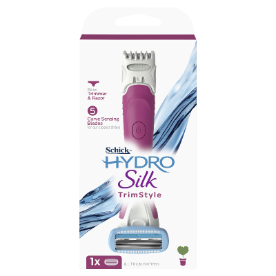 Schick Hydro Silk Trimstyle Razor +1 Cartridge ea