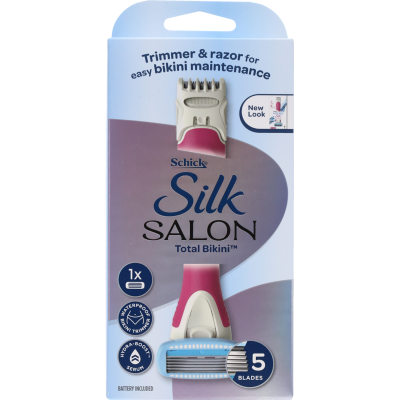 Schick Silk Salon Total Bikini Kit 1pk