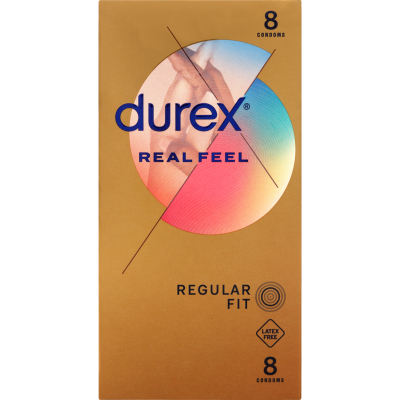 Durex Real Feel Condoms 8pk