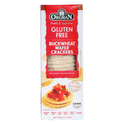 Orgran Gluten Free Buckwheat Wafer Crackers 100g