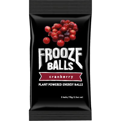 Frooze Balls Cranberry Plant Powered Vegan Energy Balls 70g