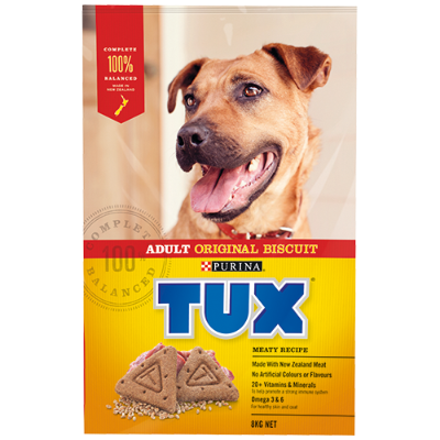 Purina TUX Original Meaty Biscuits 8kg