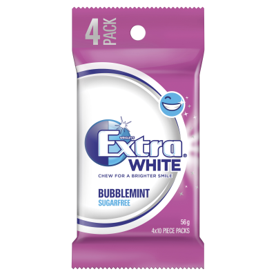 Wrigley's Extra Bubblemint Sugarfree Gum 56g