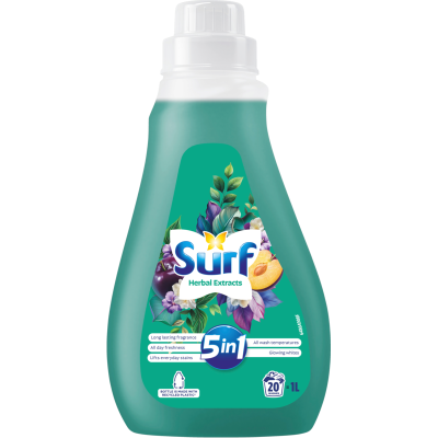 Surf Herbal Extracts Laundry Liquid 1l