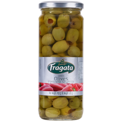 Fragata Pepper Stuffed Olives 450g