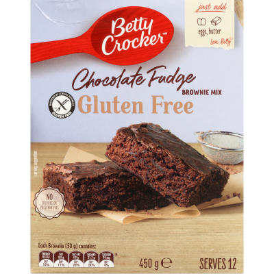 Betty Crocker Gluten Free Chocolate Fudge Brownie Mix 450g