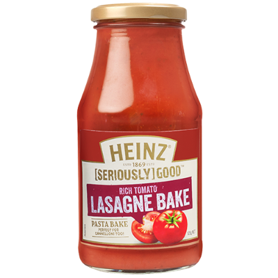 Heinz Seriously Good Rich Tomato Lasagna Bake 525g