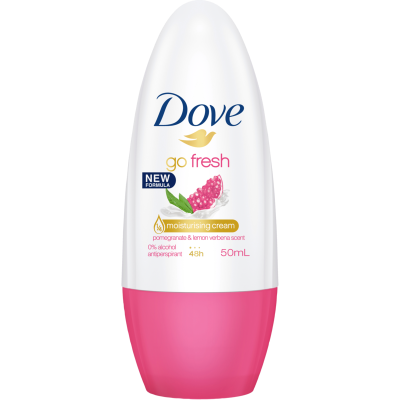 Dove Go Fresh Pomegranate & Lemon Verbena Scent 48Hr Antiperspirant 50ml