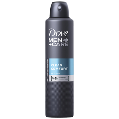 Dove Men+Care Clean Comfort Deodorant 254ml