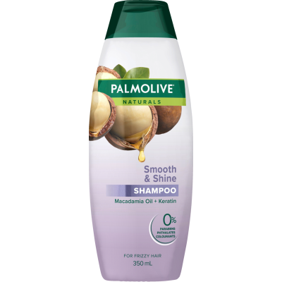 Palmolive Naturals Smooth & Shine Macadamia Oil + Keratin Shampoo 350ml