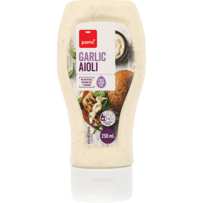 Pams Garlic Aioli 250ml