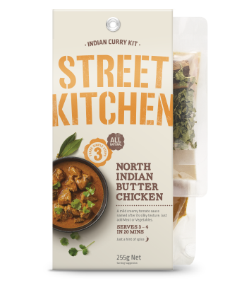 Street Kitchen North Indian Butter Chicken Indian Curry Kit 255g