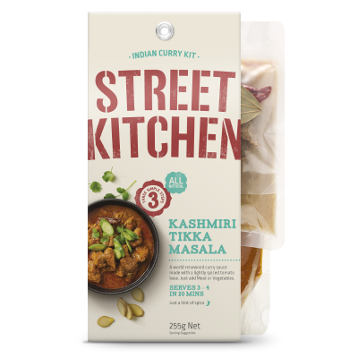 Street Kitchen Kashmiri Tikka Masala Indian Curry Kit 255g