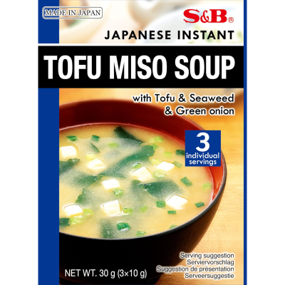 S&B Tofu Miso Instant Soup 30g
