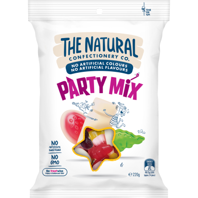 The Natural Confectionery Co. Party Mix 220g