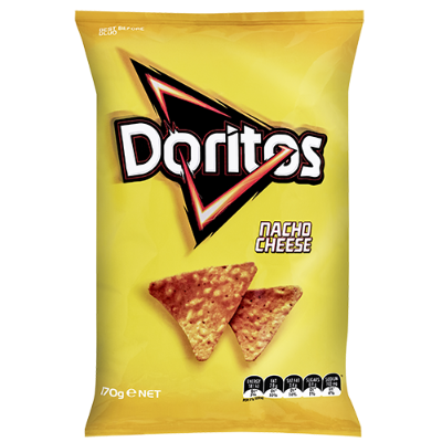 Doritos Nacho Cheese Corn Chips 170g