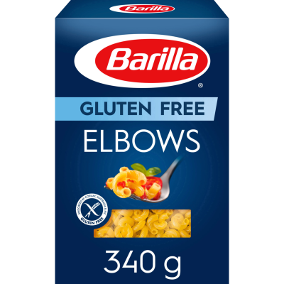 Barilla Gluten Free Elbow Pasta 340g