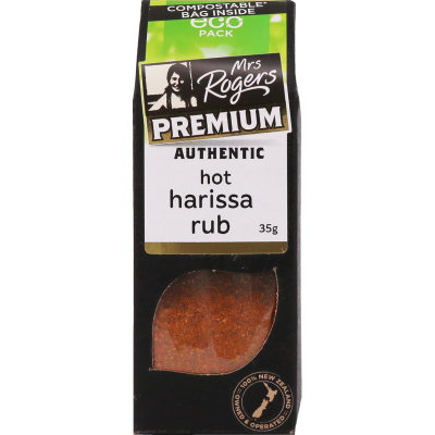 Mrs Rogers Premium Eco Harissa Rub 35g