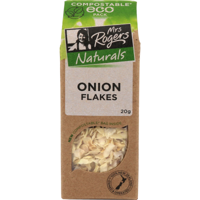 Mrs Rogers Naturals Eco Onion Flakes 20g