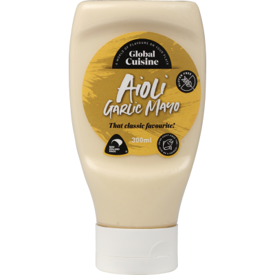 Global Cuisine Aioli Sauce 300ml