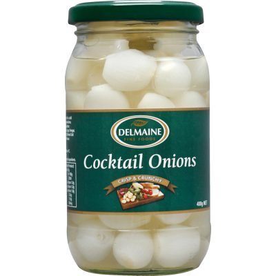 Delmaine Cocktail Onions 400g