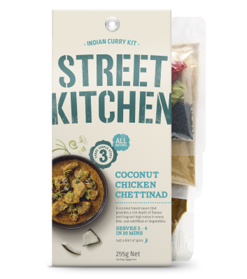 Street Kitchen Coconut Chicken Chettinad Indian Curry Kit 255g