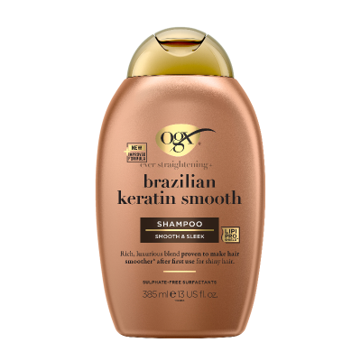 OGX Brazilian Keratin Smooth Shampoo 385ml
