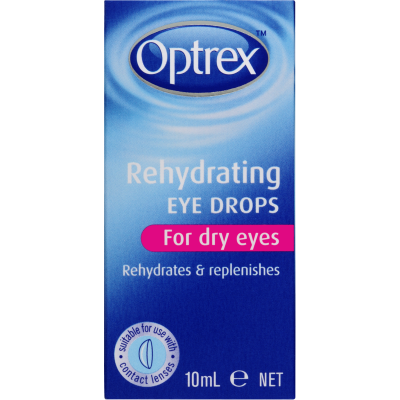 Optrex Rehydrating Eye Drops 10ml